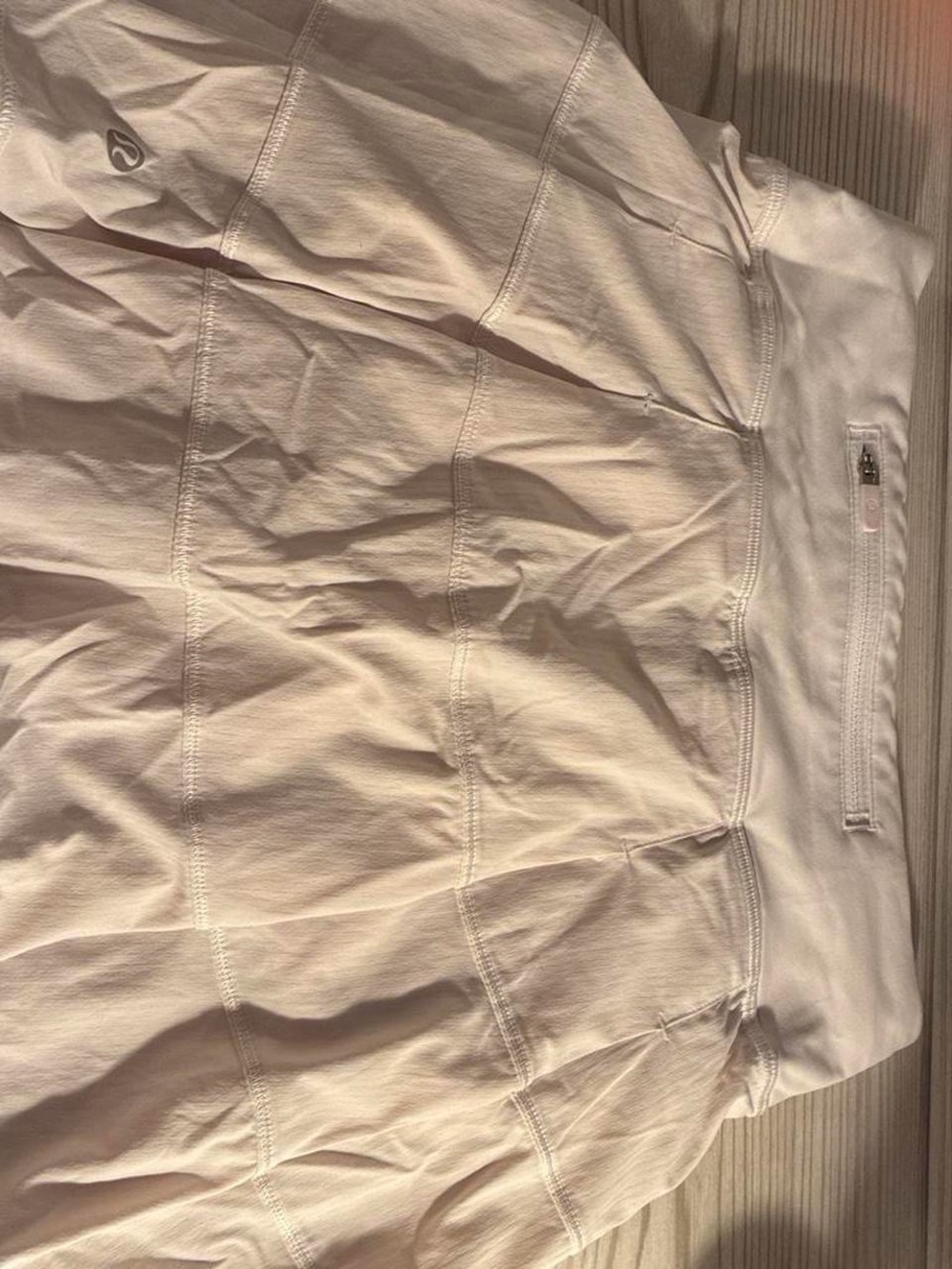 lululemon athletica Off-White Athletic Skater Skirt